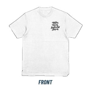 White Blitz Gym T Shirt